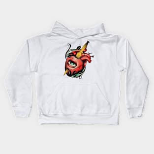 sword at heart Kids Hoodie